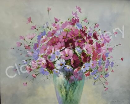 11. Kosmos, 106 x 127cm , white frame